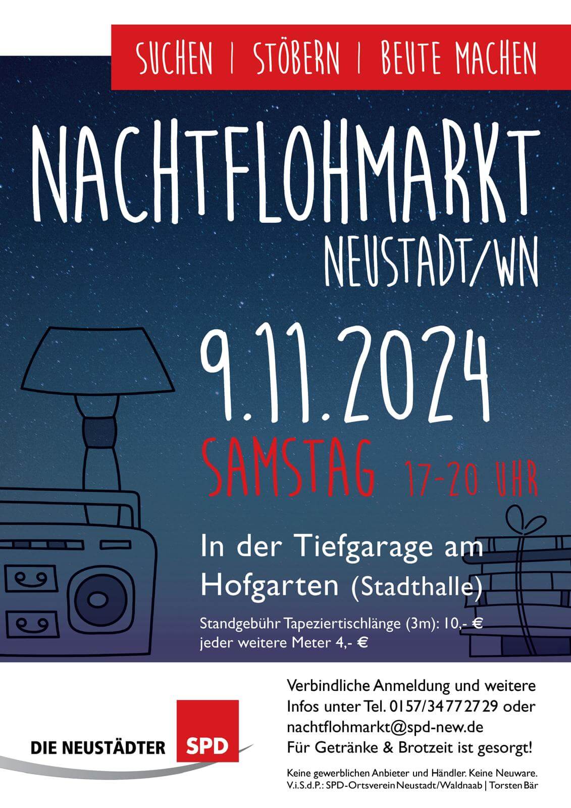 Nachtflohmarkt SPD