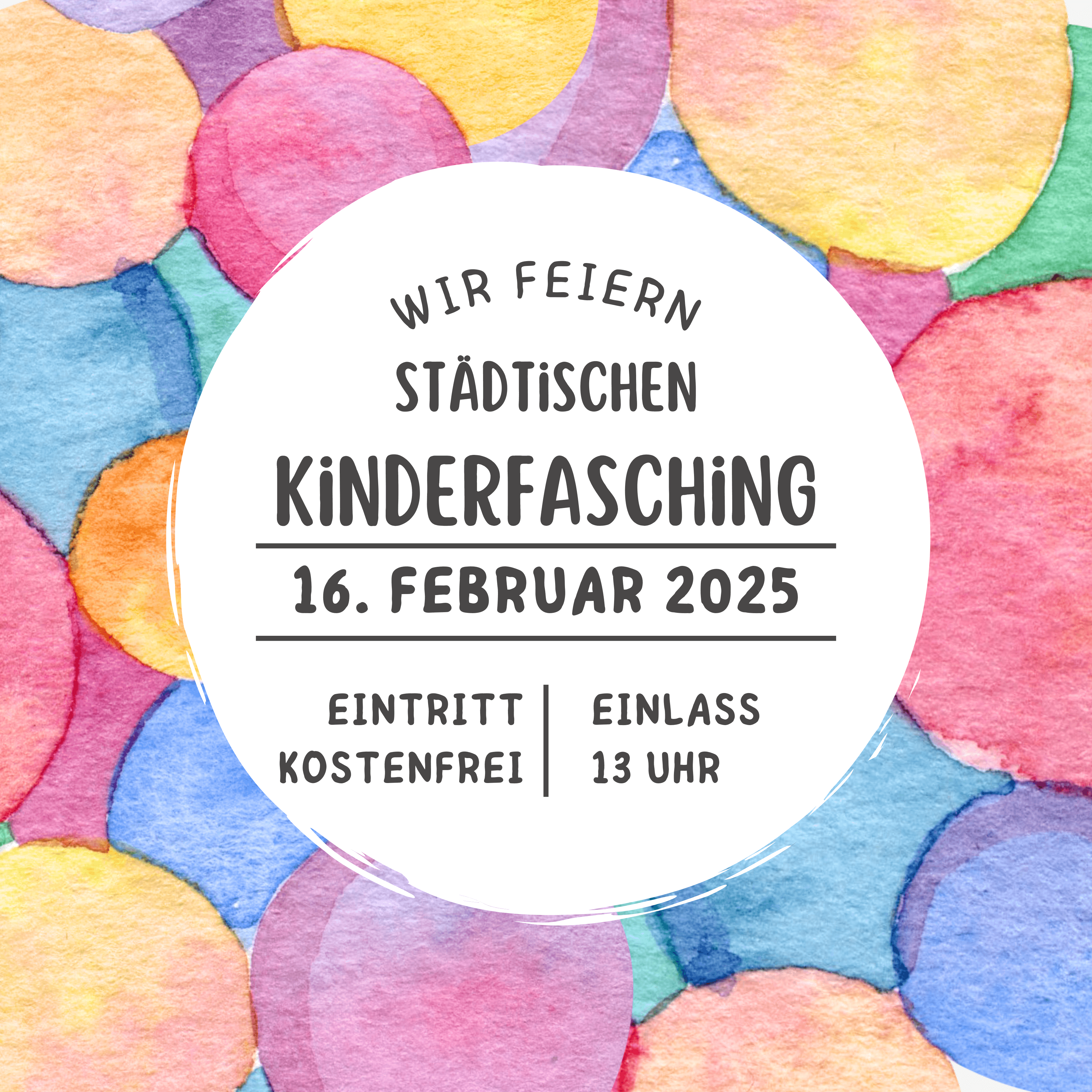 Städtischer Kinderfasching