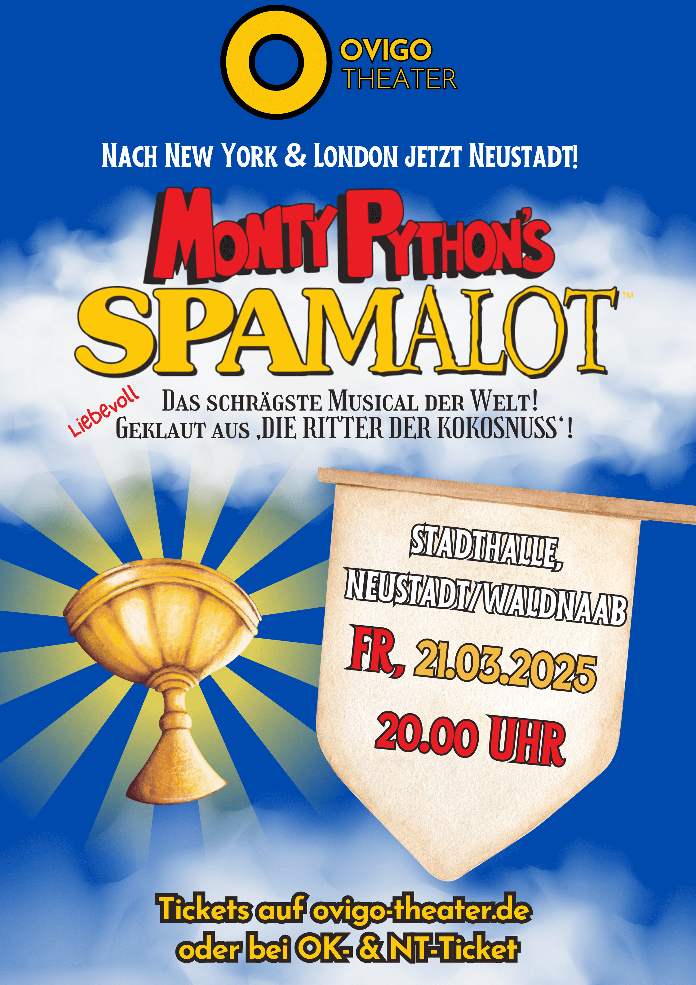 OVIGO Theater - Monty Python's Spamalot